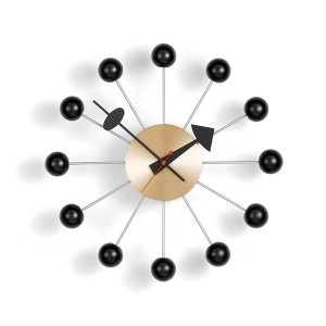 Reloj Ball Clock negro - Vitra