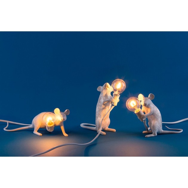 Mouse Lamp Lie Down Seletti