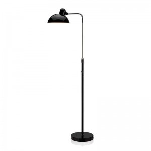Lámpara de Pie Kaiser Luxus color negro de Fritz Hansen