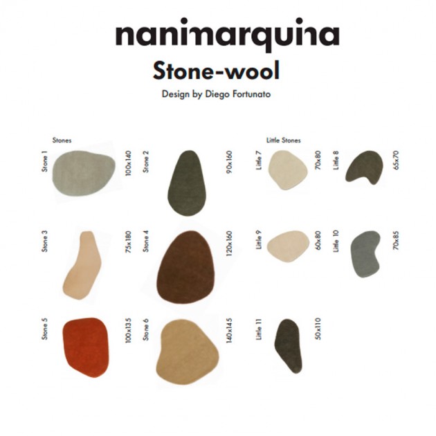Alfombra Stone 10 Nanimarquina tamaño
