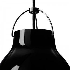 Detalle Lámpara Caravaggio P3 color BlackBlack de Fritz Hansen
