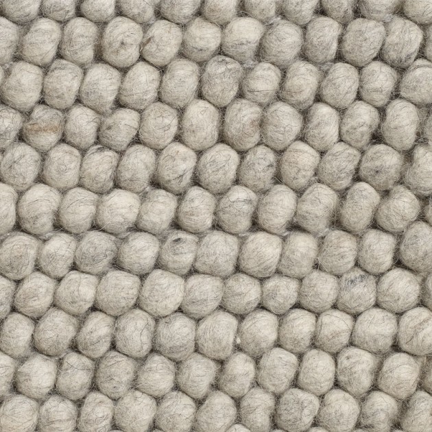 Alfombra de lana Peas de HAY color soft grey en Moises Showroom