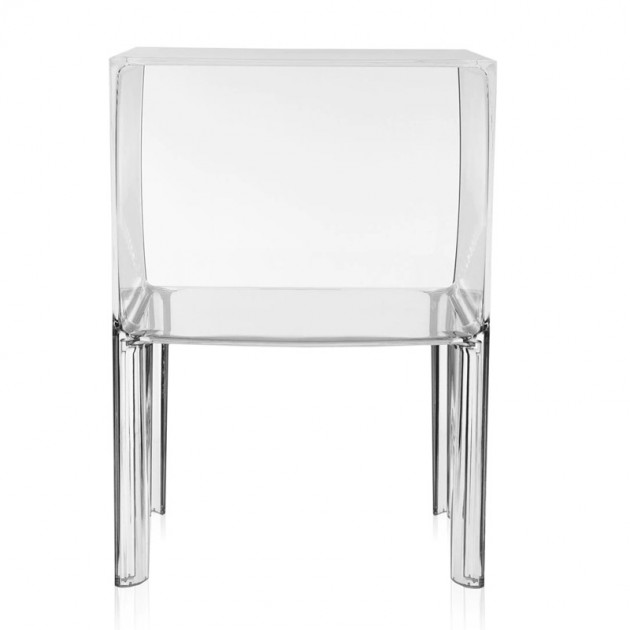 comprar mesa auxiliar Ghost Buster small Kartell cristal