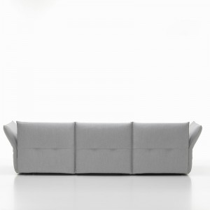 respaldo y brazos reclinables sofá Mariposa Corner Vitra