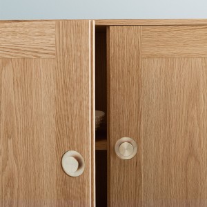 detalle puerta cabinet FK63 Bookcase system Carl Hansen