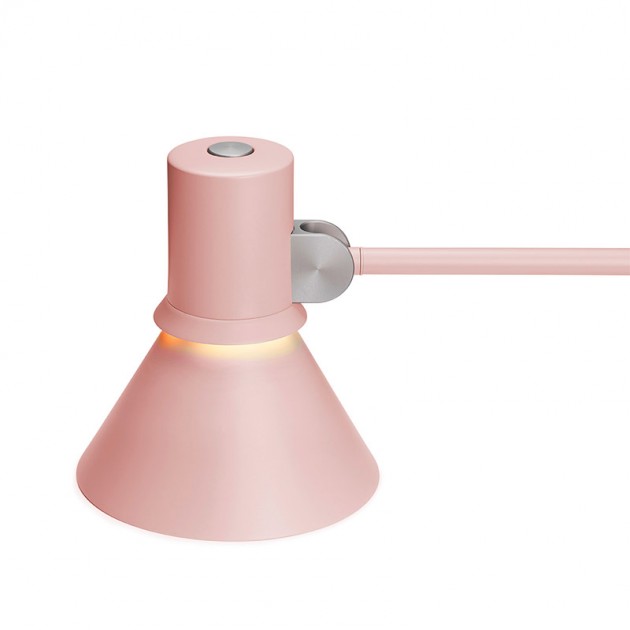 detalle pantalla lámpara estudio Type 80 Anglepoise rose pink