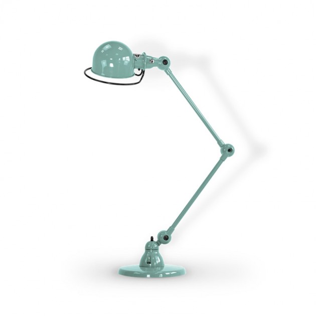 Jieldé lámpara de escritorio Loft D6440 verde vespa