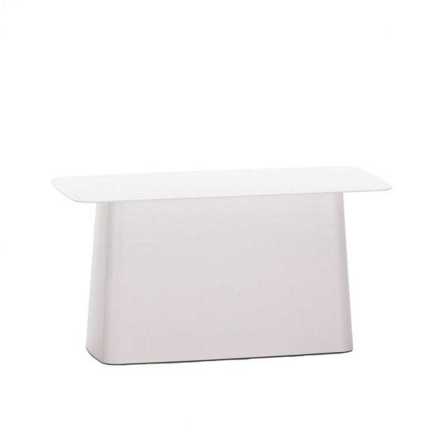 Metal Side Table Large blanca de Vitra