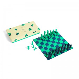 Ajedrez HAY Play Chess Green con caja de HAY