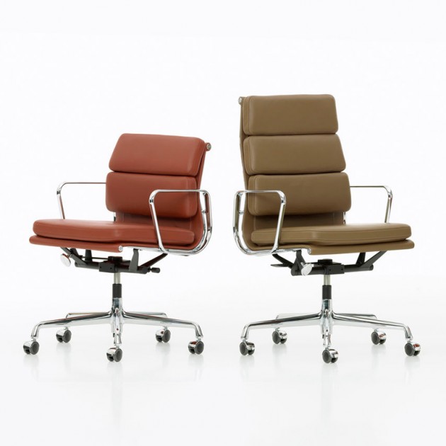 Aluminium Soft Pad Chairs de Vitra