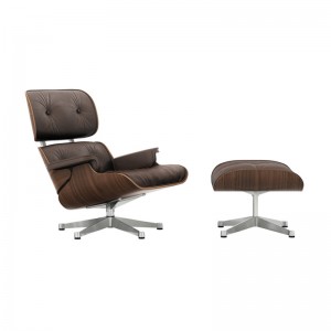 Lounge Chair y Ottoman nogal negro - Vitra