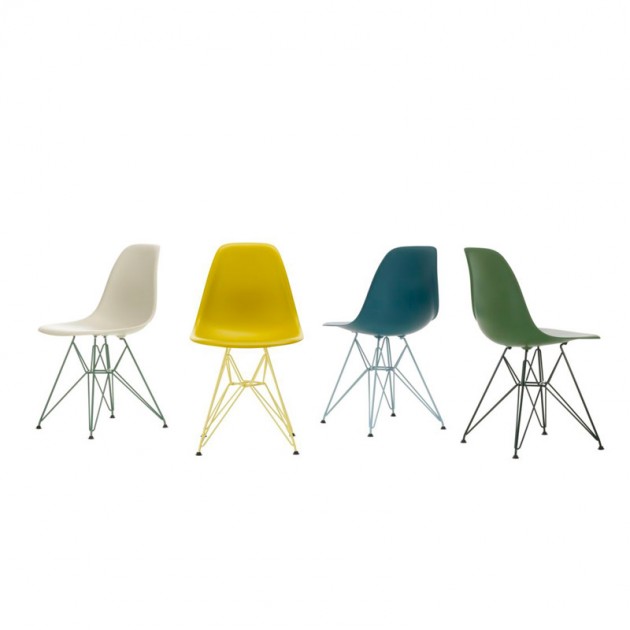 Presentación Eames Plastic Chair DSR Colours de Vitra.