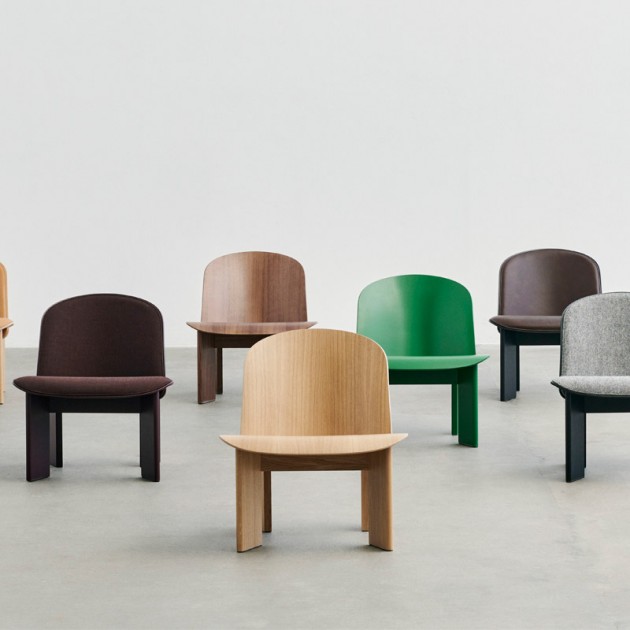 Colección Chisel Lounge Chair de HAY
